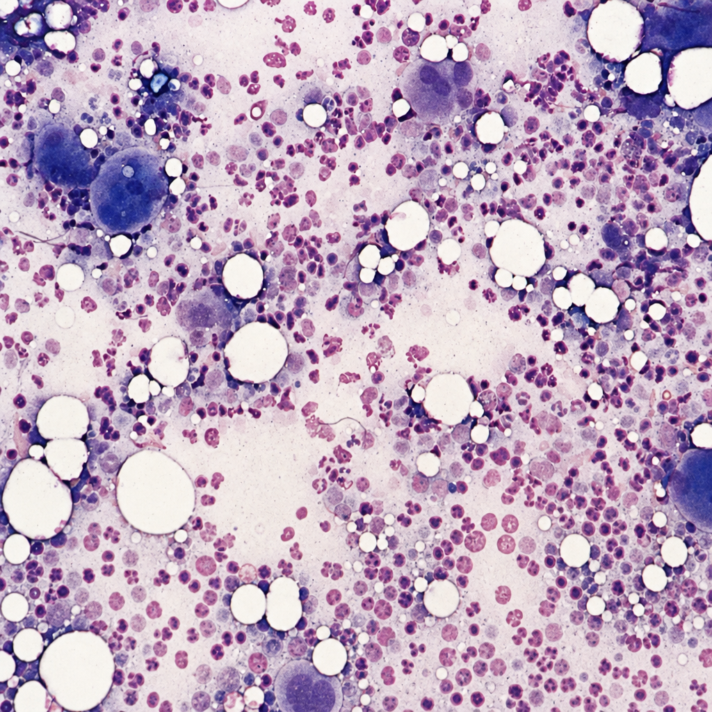 case-16 گسترش مغز استخوان از یک بانوی ۳۵ ساله