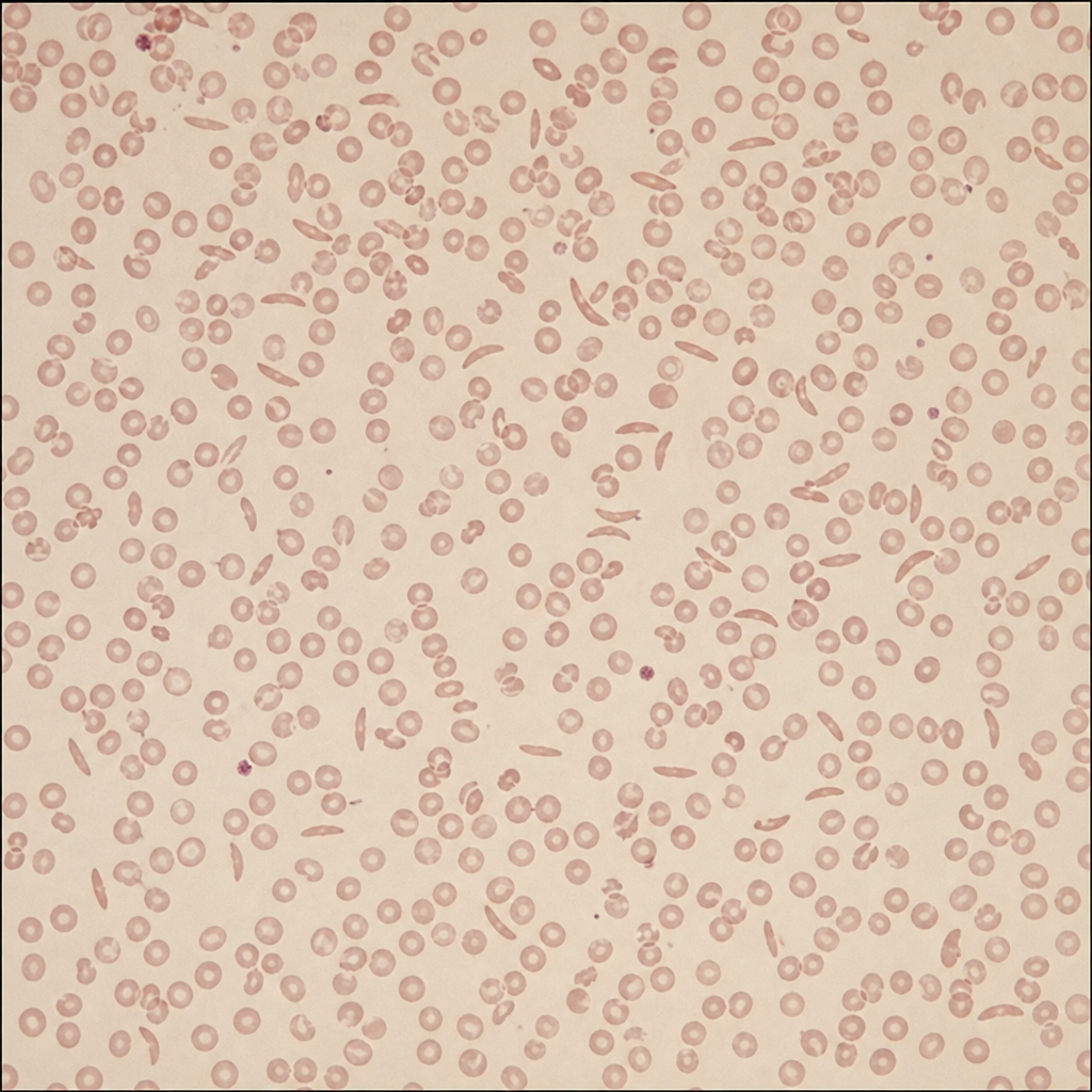 case-28 کمخونی داسیشکل هموزیگوت