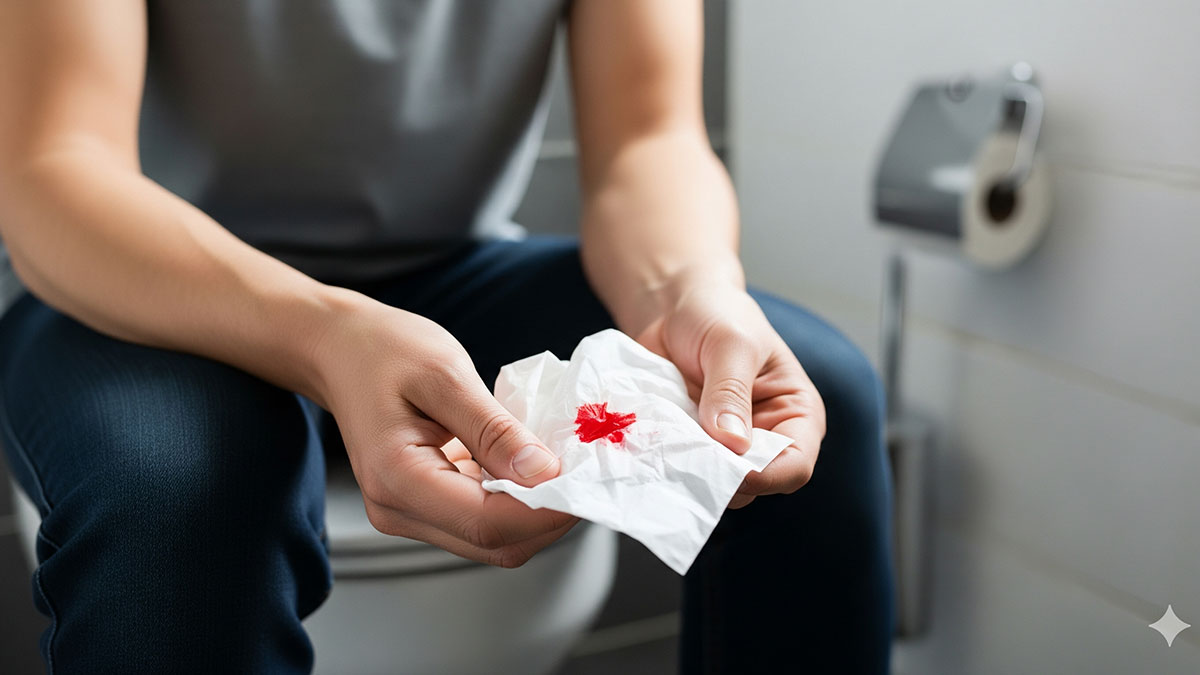 blood-in-stool- تفاوت ملنا و خونریزی دستگاه گوارش چیست؟