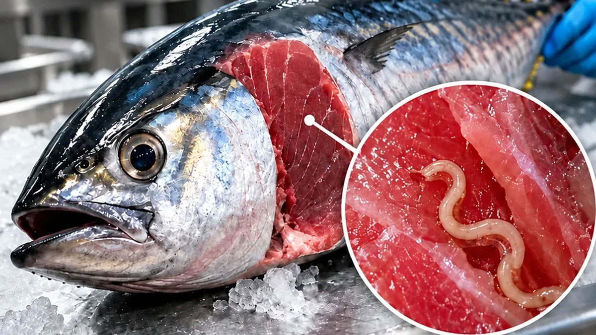 parasitic-animals-in-foods (1) روش نوربینی برای شناسایی انگل در ماهیان بالهدار