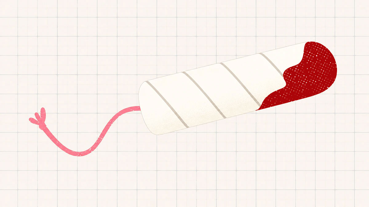red-periods خون قرمز تیره در دوران قاعدگی